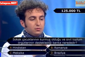 Azərbaycanlı iştirakçı “Milyonçu” şousunda rekord qazandı – VİDEO
